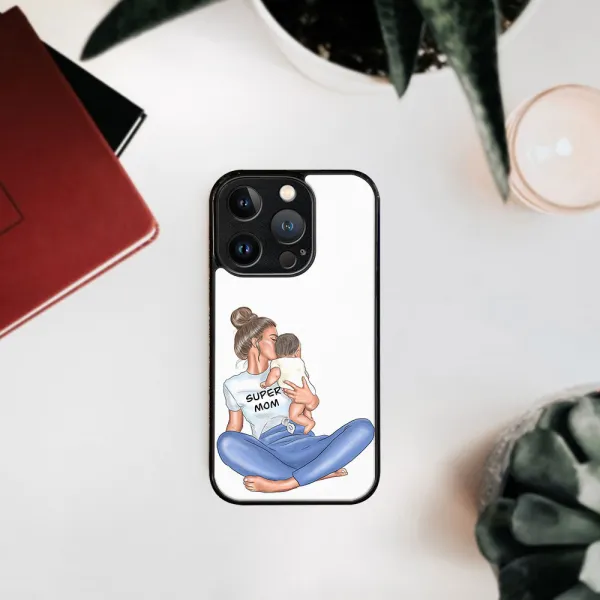 MY ART Ochranný kryt pre Apple iPhone 16 Pro Max SUPERMOM (112)