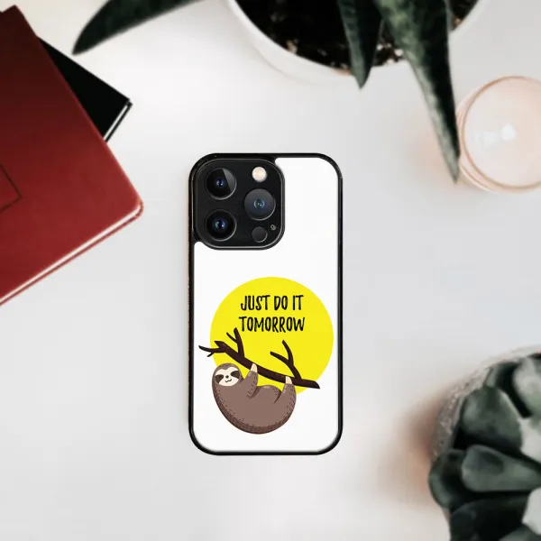 MY ART Ochranný kryt pre Apple iPhone 16 Pro SLOTH (188)