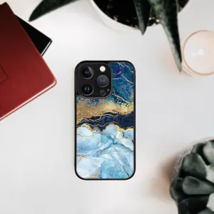 MY ART Ochranný kryt pre Apple iPhone 16 Pro Max BLUE MARBLE (141)