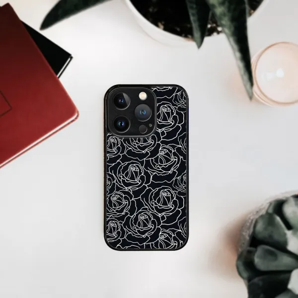 MY ART Ochranný kryt pre Apple iPhone 16 Pro Max ROSES (172)