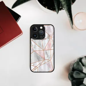 MY ART Ochranný kryt pre Apple iPhone 16 Pro Max PINK MARBLE (143)