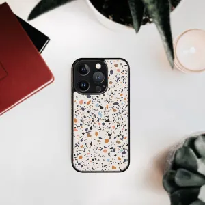 MY ART Ochranný kryt pre Apple iPhone 16 Pro Max BEIGE TERRAZZO (162)