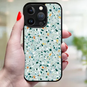 MY ART Ochranný kryt pre Apple iPhone 16 Pro BLUE TERRAZZO (164)