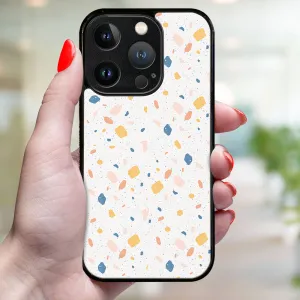 MY ART Ochranný kryt pre Apple iPhone 16 Pro ORANGE TERRAZZO (165)