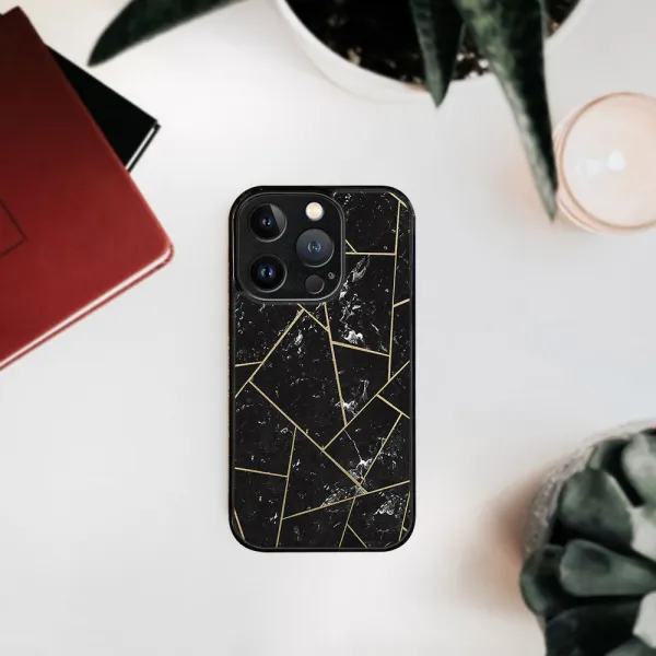 MY ART Ochranný kryt pre Apple iPhone 16 Pro POLYGONAL (150)