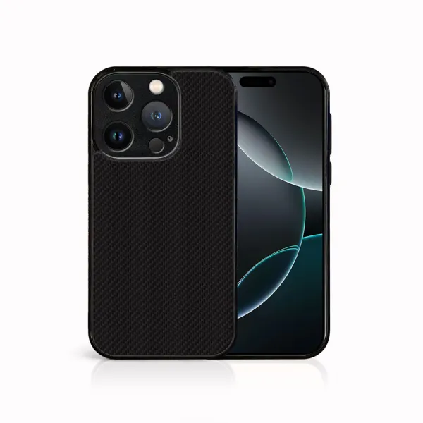 MY ART Ochranný kryt pre Apple iPhone 16 Pro Max CARBON (231)