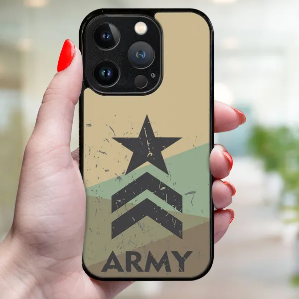 MY ART Ochranný kryt pre Apple iPhone 16 Pro ARMY (236)