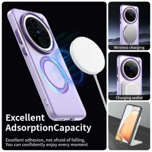 CANDY MAGSAFE Ochranný obal pre Vivo X200 Pro 5G fialový