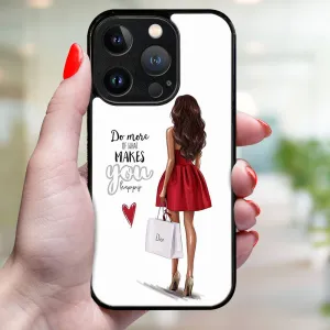 MY ART Ochranný kryt pre Apple iPhone 16 Pro Max RED DRESS (137)