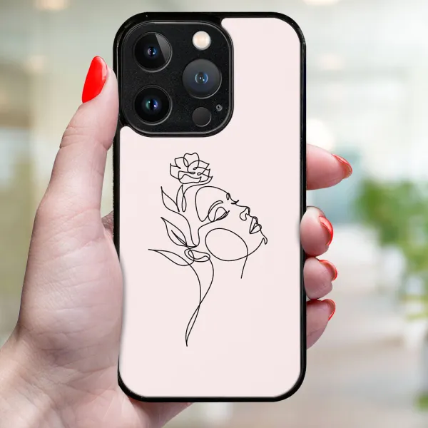 MY ART Ochranný kryt pre Apple iPhone 16 Pro Max ROSE GIRL (198)