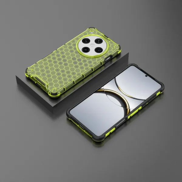 HONEYCOMB Ochranný kryt Oppo Find X8 Pro 5G zelený