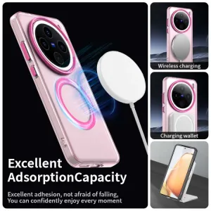 CANDY MAGSAFE Ochranný obal pre Vivo X200 Pro 5G ružový
