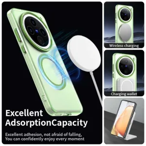 CANDY MAGSAFE Ochranný obal pre Vivo X200 Pro 5G zelená