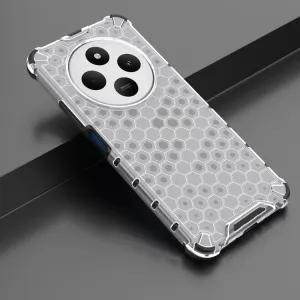 HONEYCOMB Ochranný kryt Xiaomi Redmi 14C biely