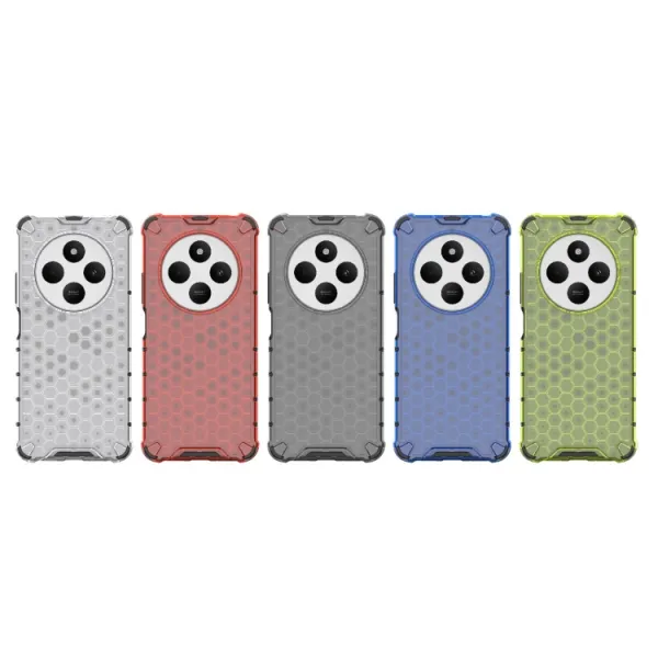 HONEYCOMB Ochranný kryt Xiaomi Redmi 14C biely