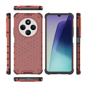 HONEYCOMB Ochranný kryt Xiaomi Redmi 14C červený