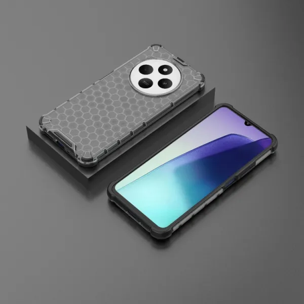HONEYCOMB Ochranný kryt Xiaomi Redmi 14C čierny