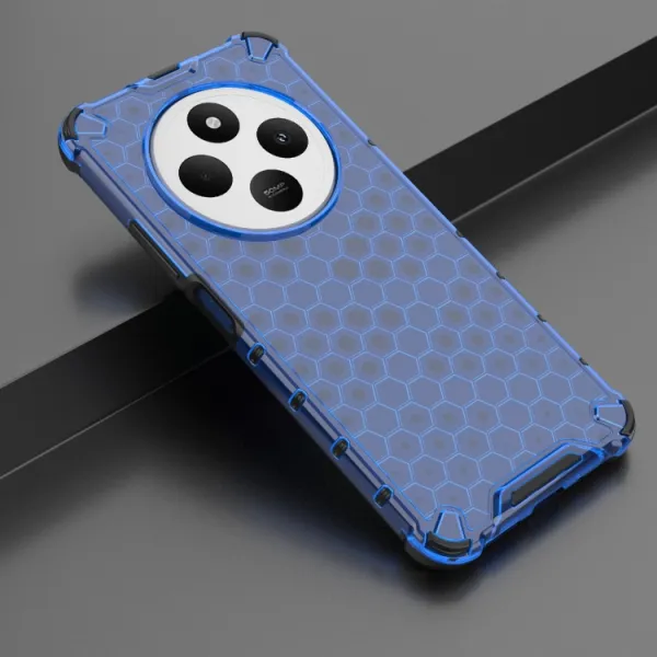 HONEYCOMB Ochranný kryt Xiaomi Redmi 14C modrý