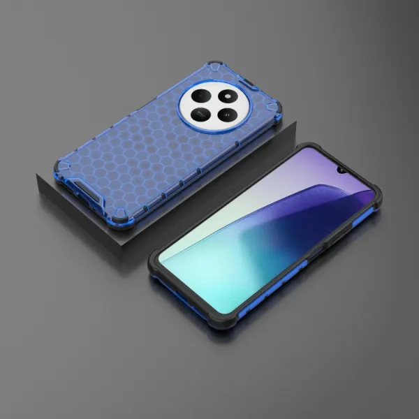 HONEYCOMB Ochranný kryt Xiaomi Redmi 14C modrý
