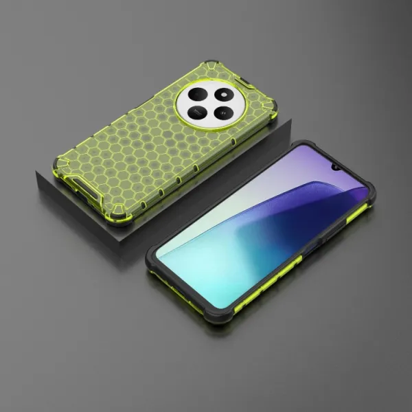 HONEYCOMB Ochranný kryt Xiaomi Redmi 14C zelený