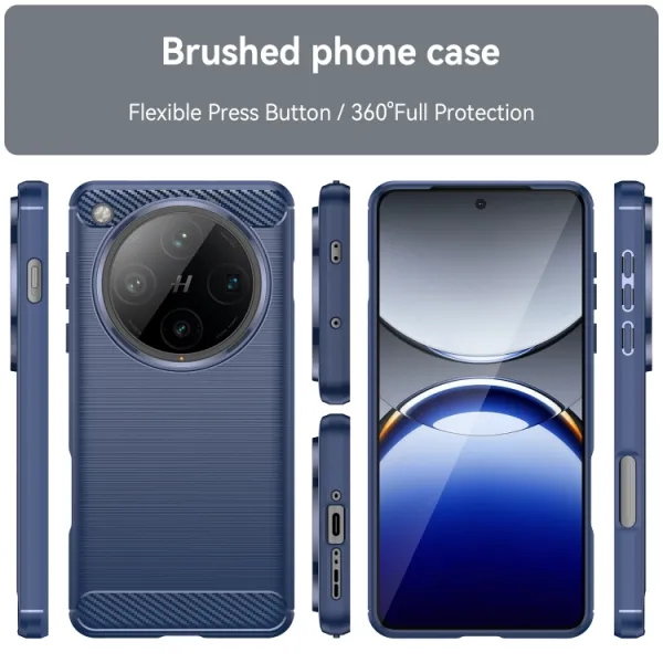 FLEXI TPU Ochranný kryt Oppo Find X8 Pro 5G modrý
