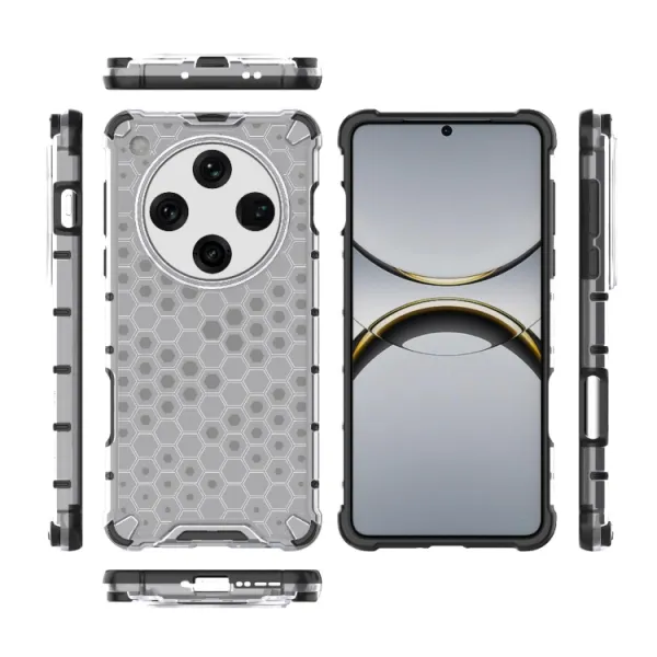 HONEYCOMB Ochranný kryt Oppo Find X8 Pro 5G biely