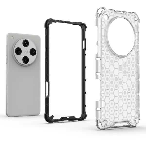 HONEYCOMB Ochranný kryt Oppo Find X8 Pro 5G biely