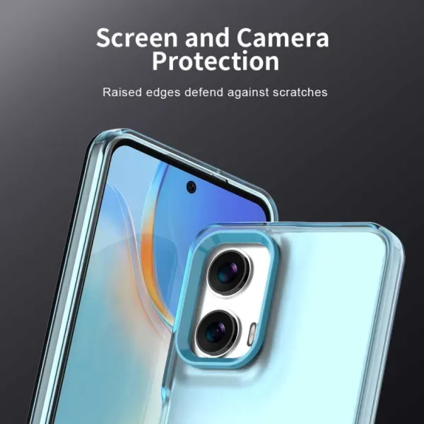 CANDY Ochranný kryt pre Motorola Moto G35 5G modrý