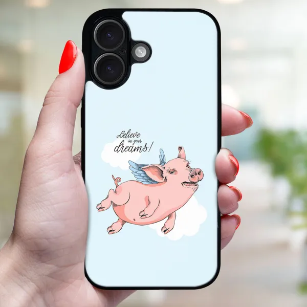 MY ART Ochranný kryt pre Apple iPhone 16 Plus PIG (186)