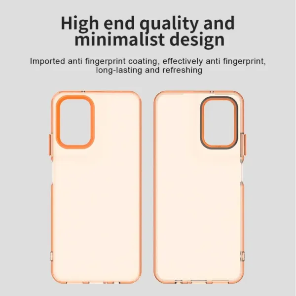 CANDY Ochranný kryt pre Motorola Moto G35 5G oranžový