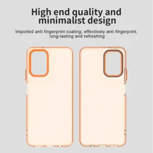 CANDY Ochranný kryt pre Motorola Moto G35 5G oranžový