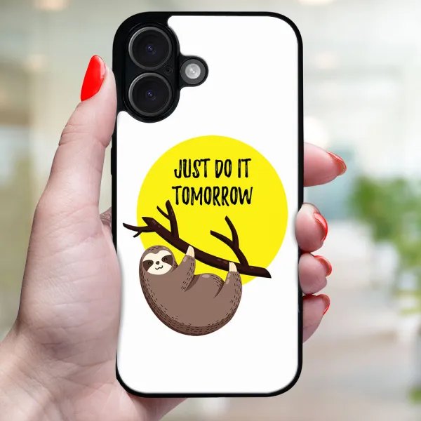 MY ART Ochranný kryt pre Apple iPhone 16 Plus SLOTH (188)