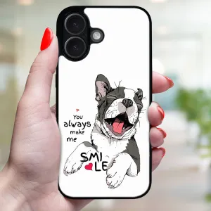 MY ART Ochranný kryt pre Apple iPhone 16 Plus SMILE (189)