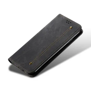 DENIM Peňaženkový kryt pre Huawei Nova 13 Pro čierny