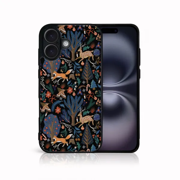 MY ART Kryt s vianočným dizajnom Apple iPhone 16 Plus WINTER (071)