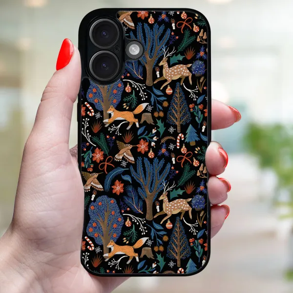 MY ART Kryt s vianočným dizajnom Apple iPhone 16 Plus WINTER (071)