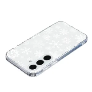 ART CHRISTMAS Ochranný kryt pre Samsung Galaxy A16 / A16 5G SNOWFLAKES