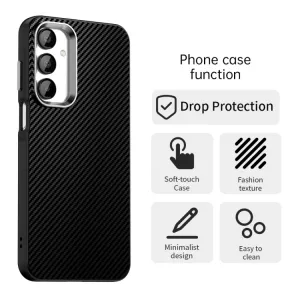 IMD CARBON Ochranný kryt pre Samsung Galaxy A16 / A16 5G čierny