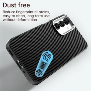 IMD CARBON Ochranný kryt pre Samsung Galaxy A16 / A16 5G čierny