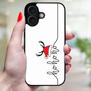 MY ART Kryt s vianočným dizajnom Apple iPhone 16 Plus HOHOHO (073)
