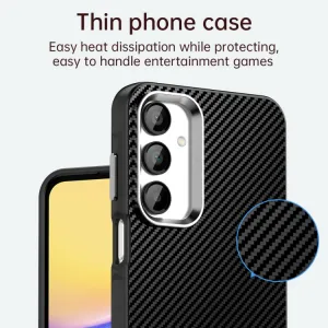 IMD CARBON Ochranný kryt pre Samsung Galaxy A16 / A16 5G čierny