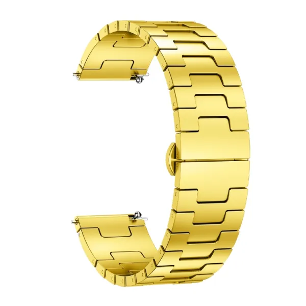 H-SHAPED Kovový remienok pre Huawei Watch GT 5 46mm / GT 6 46mm / Watch GT 5 Pro 46mm / GT 6 Pro 46mm zlatý