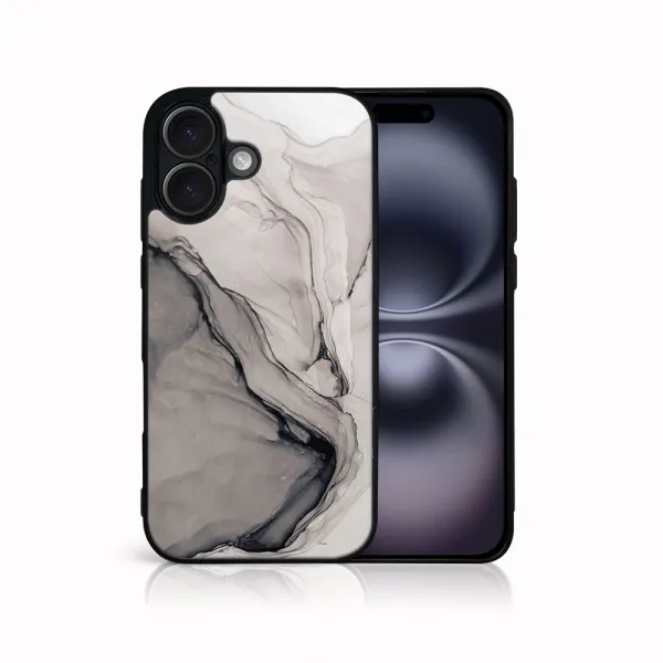 MY ART Ochranný kryt pre Apple iPhone 16 BLACK INK (146)