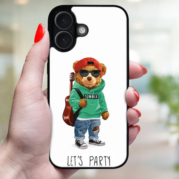 MY ART Ochranný kryt pre Apple iPhone 16 Plus BEAR (177)