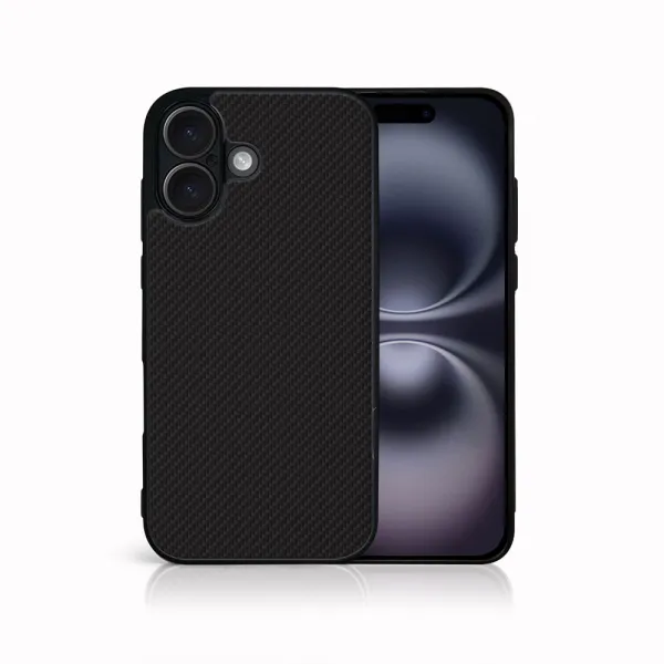 MY ART Ochranný kryt pre Apple iPhone 16 Plus CARBON (231)