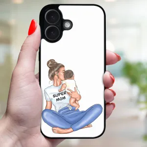 MY ART Ochranný kryt pre Apple iPhone 16 Plus SUPERMOM (112)
