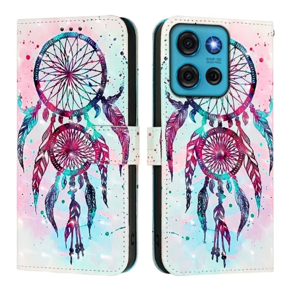 ART Peňaženkový kryt pre Motorola Moto G75 5G DREAMCATCHER