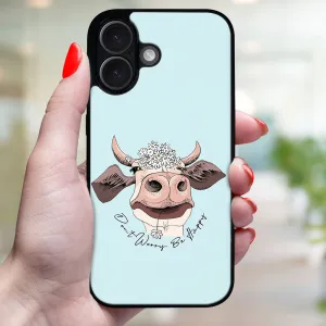 MY ART Ochranný kryt pre Apple iPhone 16 Plus HAPPY COW (181)