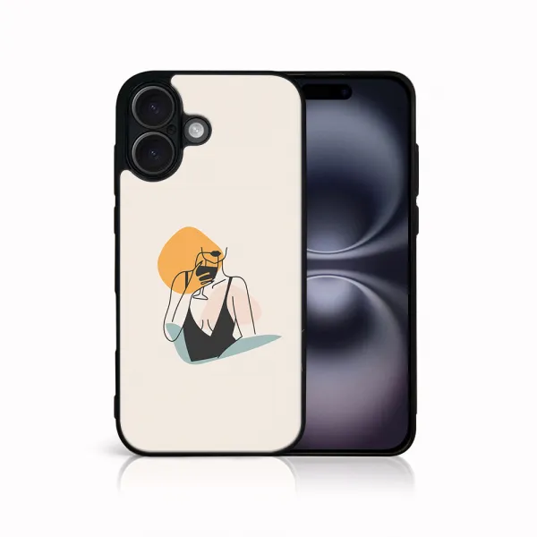MY ART Ochranný kryt pre Apple iPhone 16 Plus WOMAN (197)