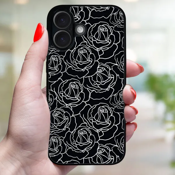 MY ART Ochranný kryt pre Apple iPhone 16 Plus ROSES (172)